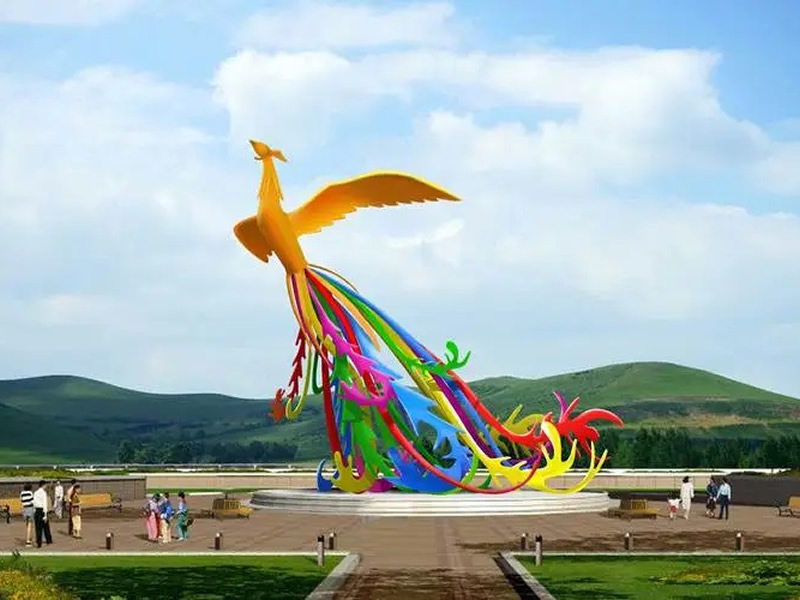 湖南不銹鋼雕塑案例